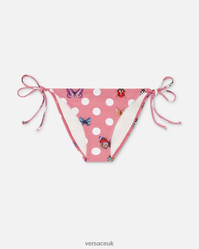 Women Versace Butterflies Bikini Bottoms 6D2D061133 Print Underwear & Beachwear