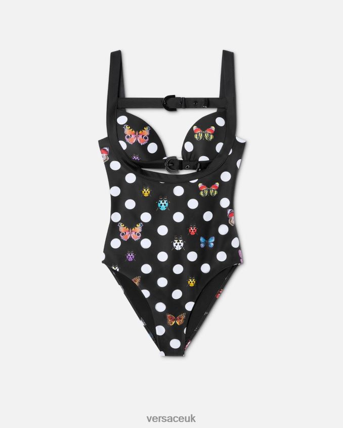 Women Versace Butterflies One-Piece Swimsuit 6D2D061117 Print Underwear & Beachwear