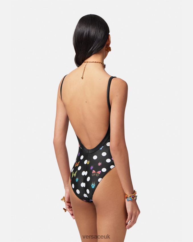 Women Versace Butterflies One-Piece Swimsuit 6D2D061117 Print Underwear & Beachwear