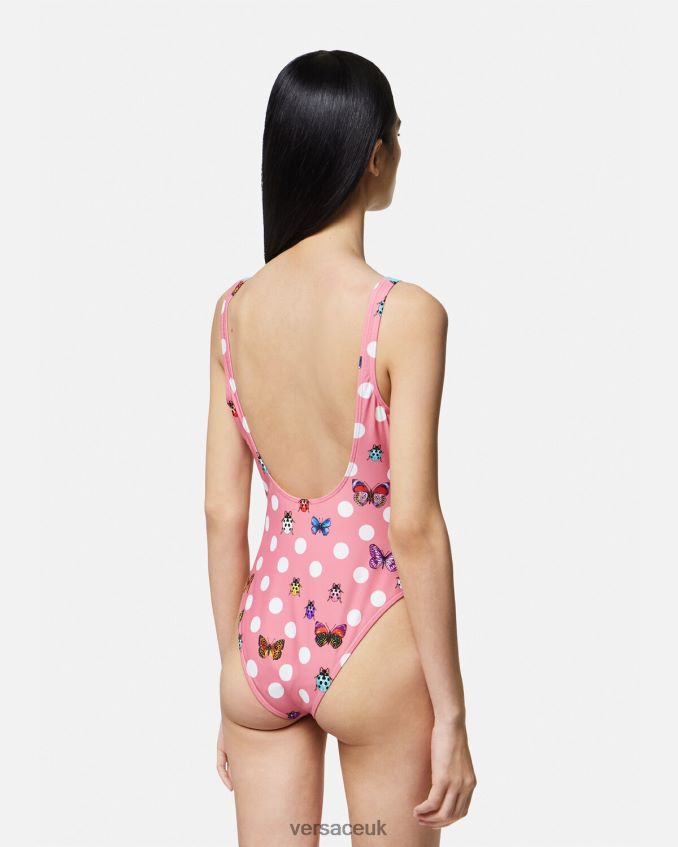 Women Versace Butterflies One-Piece Swimsuit 6D2D061134 Print Underwear & Beachwear