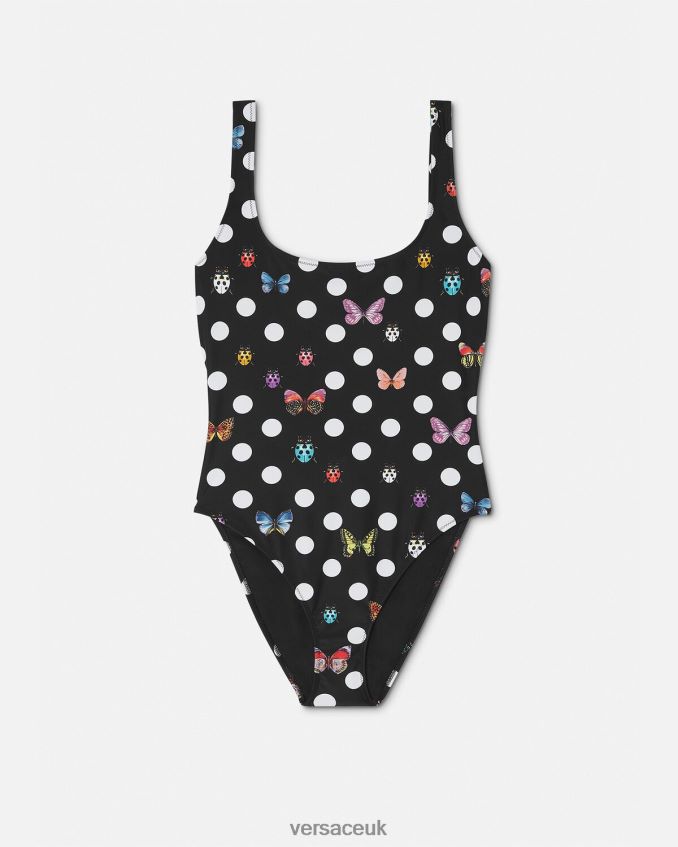 Women Versace Butterflies One-piece Swimsuit 6D2D061116 Print Underwear & Beachwear