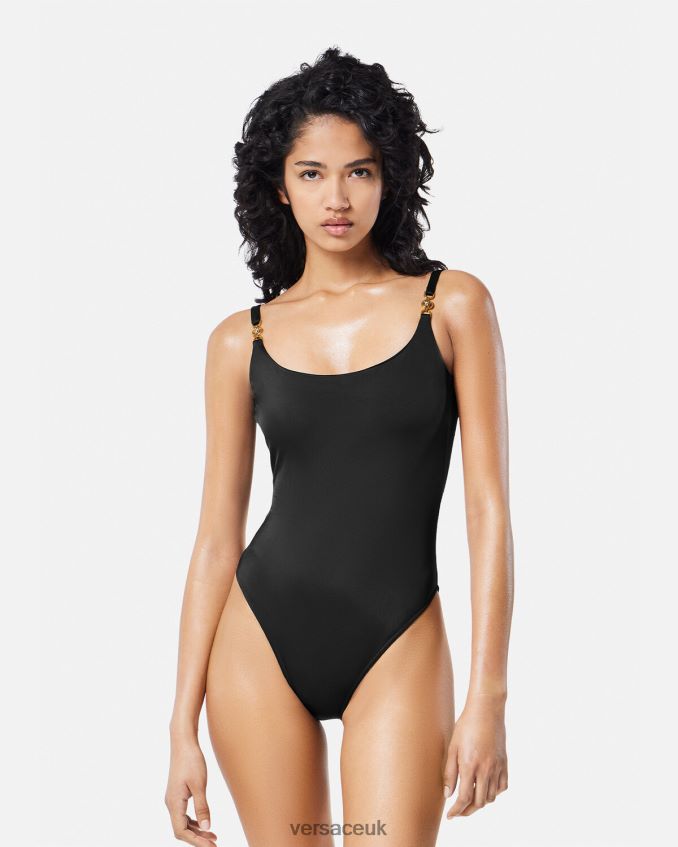Women Versace Medusa \'95 One-Piece Swimsuit 6D2D061147 Black Underwear & Beachwear