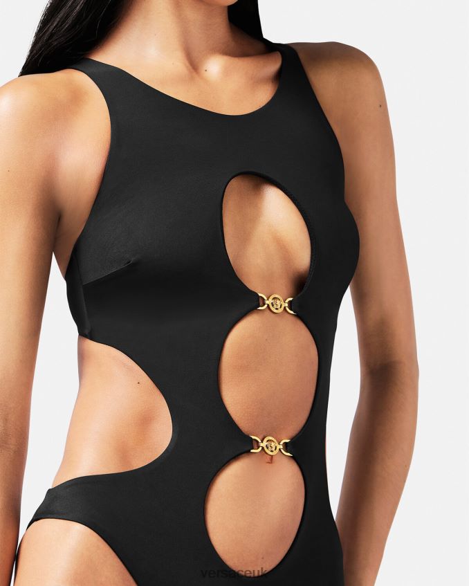 Women Versace Medusa \'95 One-Piece Swimsuit 6D2D061148 Black Underwear & Beachwear