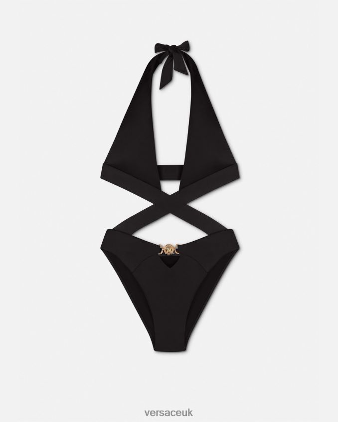 Women Versace Medusa '95 One-Piece Swimsuit 6D2D061149 Black Underwear & Beachwear